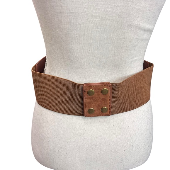 New York & Company Lace-Up Corset Belt — M/L — Stretch - Picture 4 of 9